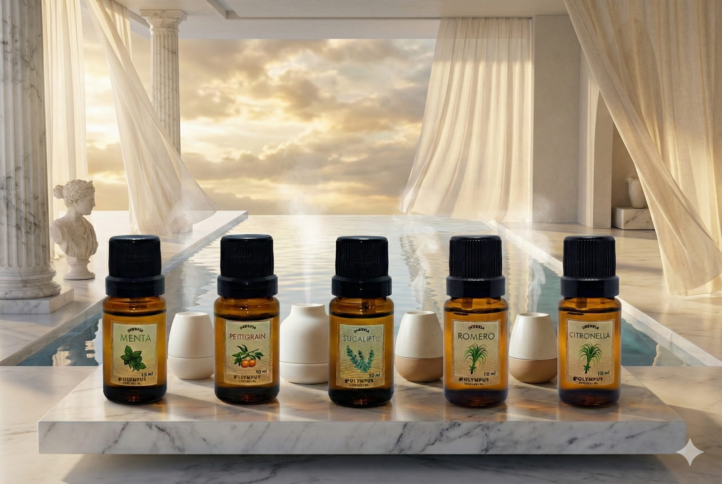 Aceite Essenciales Banner con Fondo Olympus